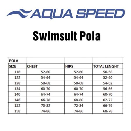 Costum De Baie Copii AQUA SPEED Swimsuit Pola 39 522555 541 imagine 3